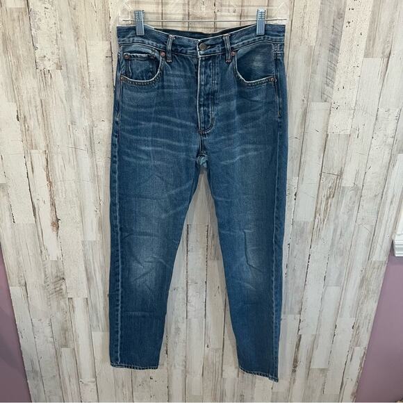 American Eagle Outfitters Denim - American Eagle Hi Rise Girlfriend Jeans Button Fly High Waisted
